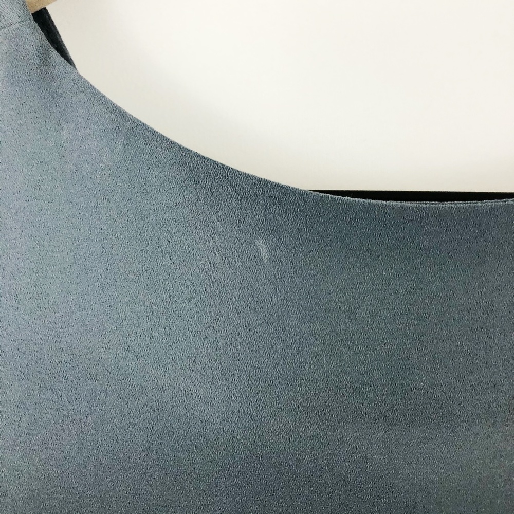 Ro & De Dusty Blue Short Sleeve Blouse |C - Picture 7 of 9